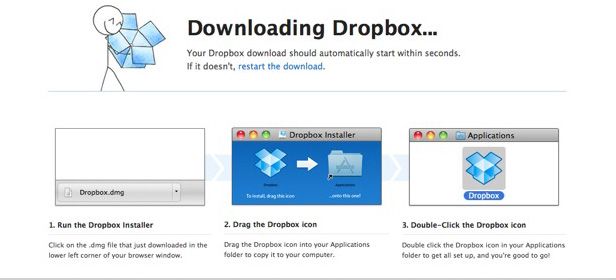Dropbox installing PC desktop