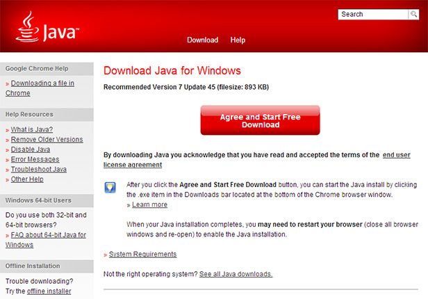 Java-JRE-screenshot-EN