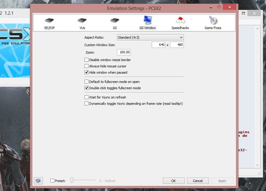 PCSX2 1.4 - Download for PC Free