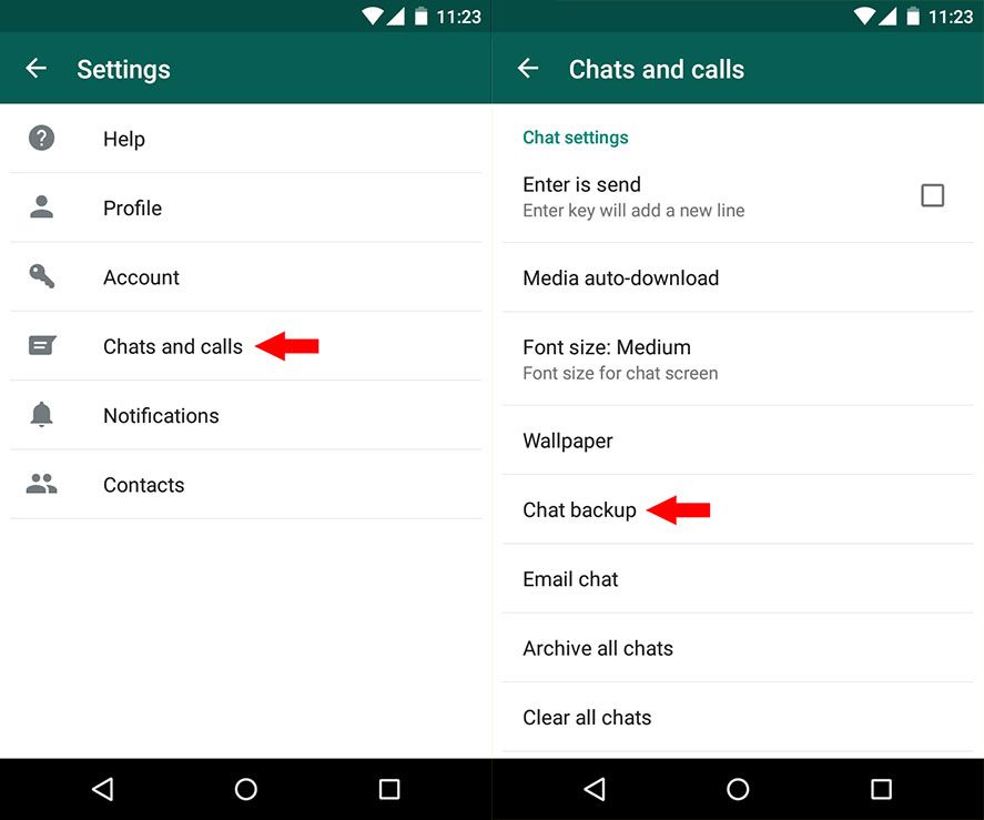 How To Save WhatsApp Backups To Google Drive