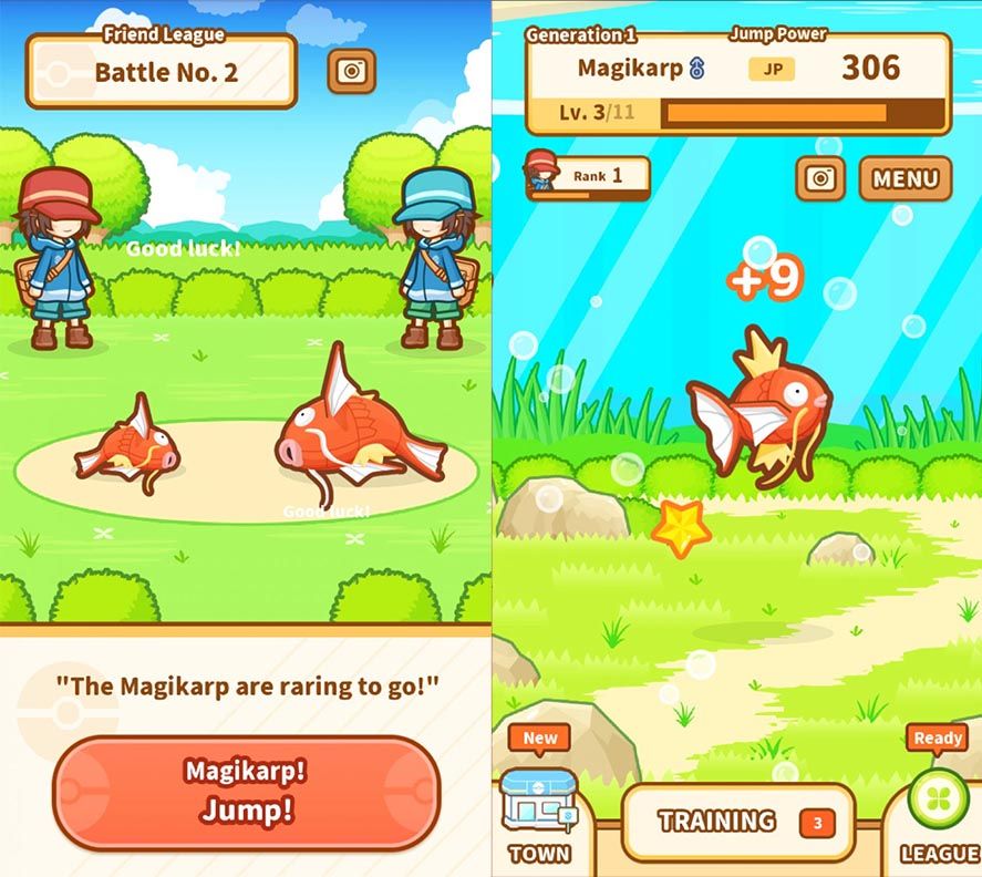 magikarp jump screenshot en Our top 10 Android games of the month [May 2017]