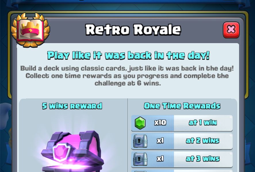 Classic Decks Challenge in Clash Royale: Information, rewards, and