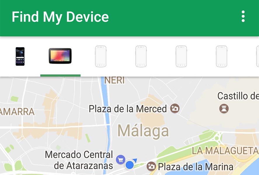Find my Device screenshot