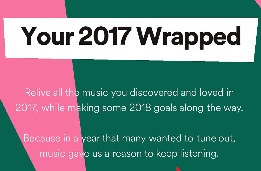 spotify 2017 wrapped Discover your most listened to songs of 2017 on Spotify