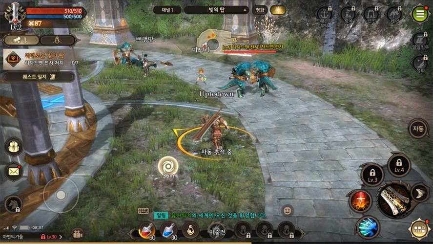 the top 10 mmorpgs available on android