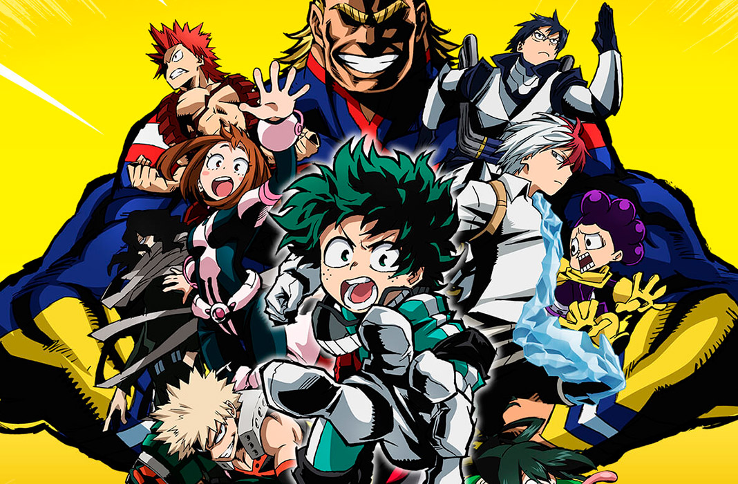 You don't want to miss the official game from My Hero Academia: Smash Tap