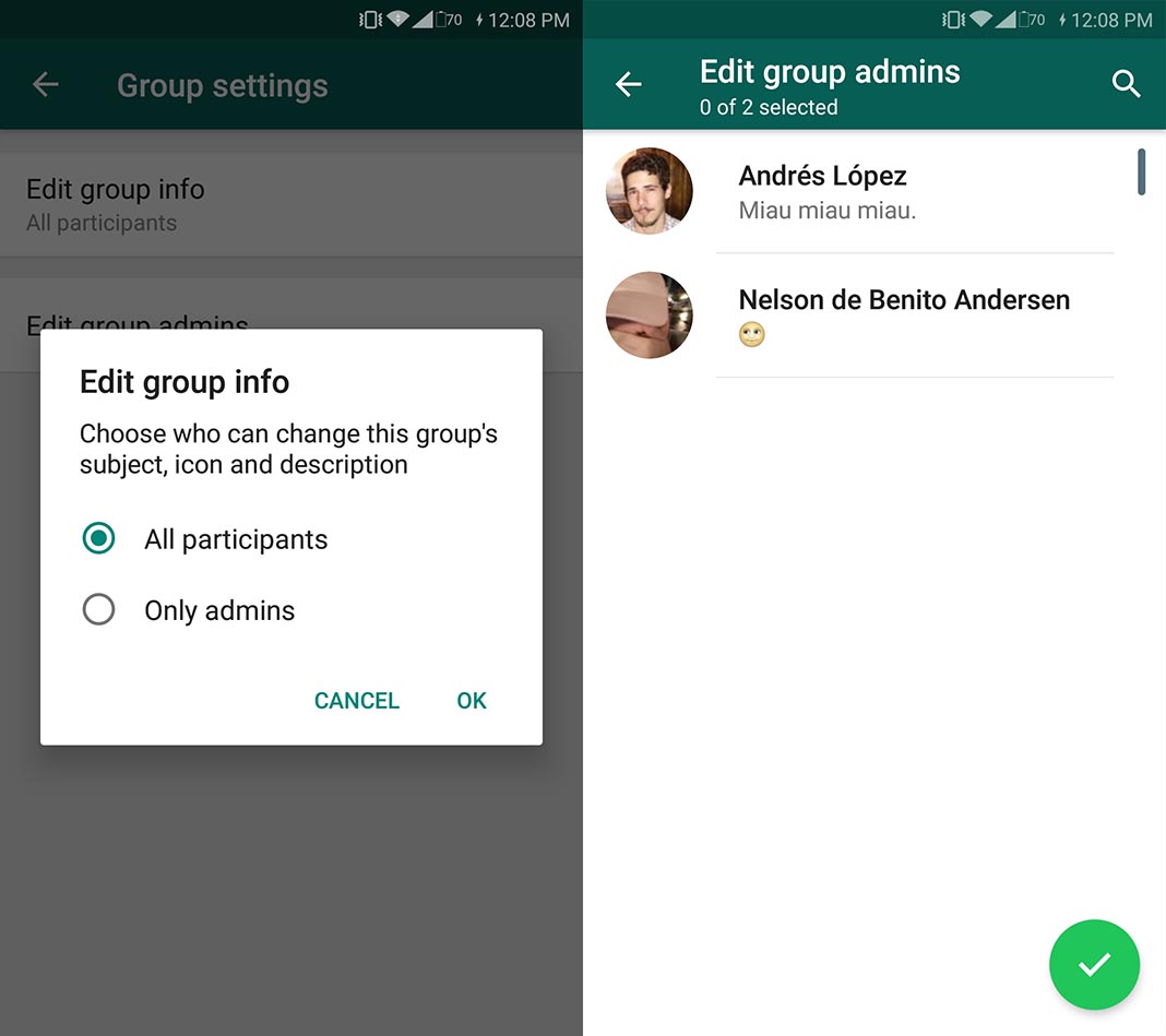 whatsapp administrators tutorial 2 WhatsApp now lets you choose multiple group admins