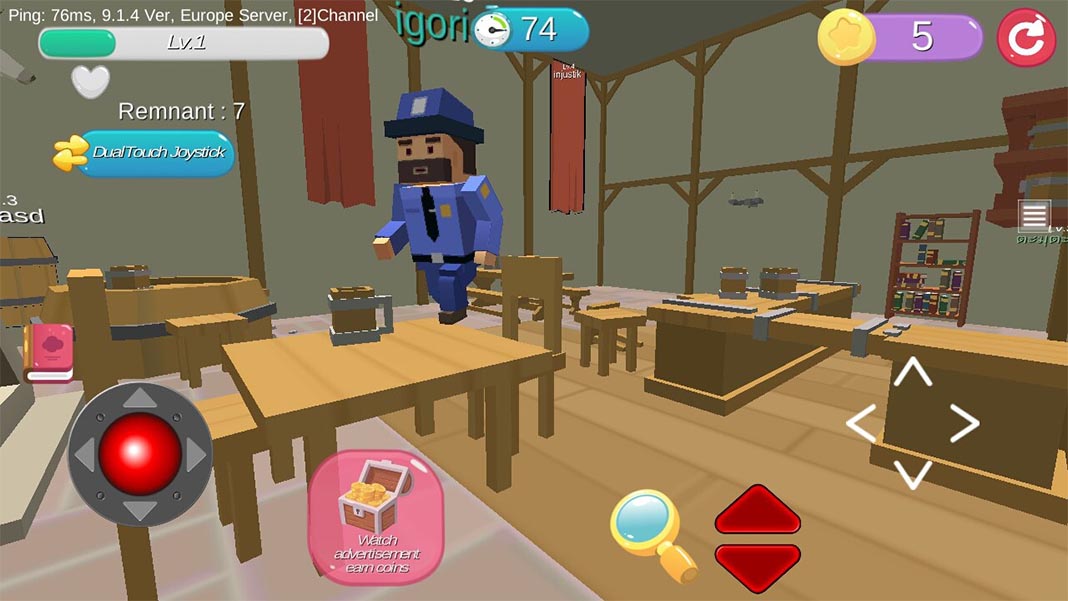 Prop Hunt for Android: show off your camouflage skills in these wacky games