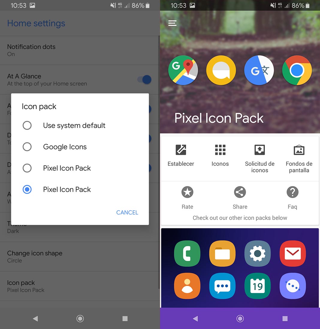samsung google pixel en 4 How to make your Samsung smartphone look like a Google Pixel device