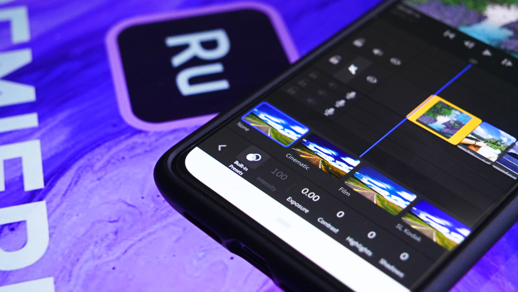 adobe premiere rush android