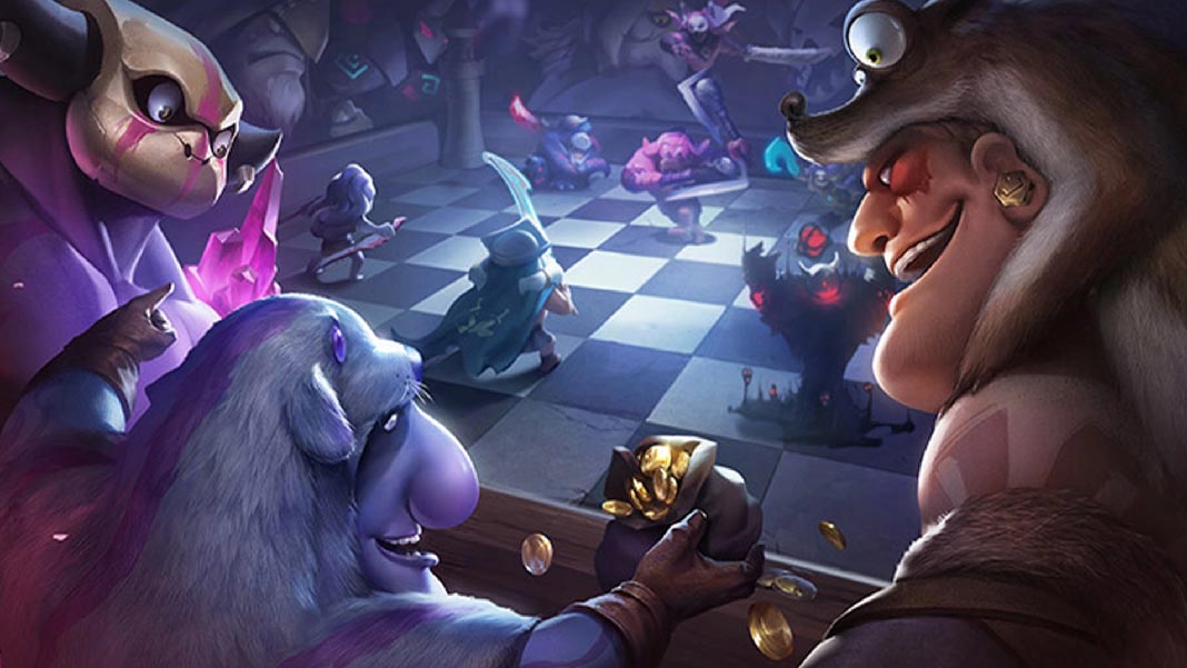 Auto Chess MOBA Gameplay, Mobile Android