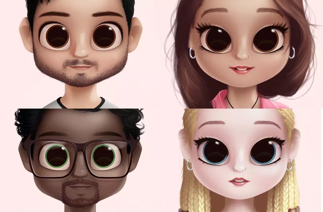 Dollify, the new popular app to create portraits of your avatar