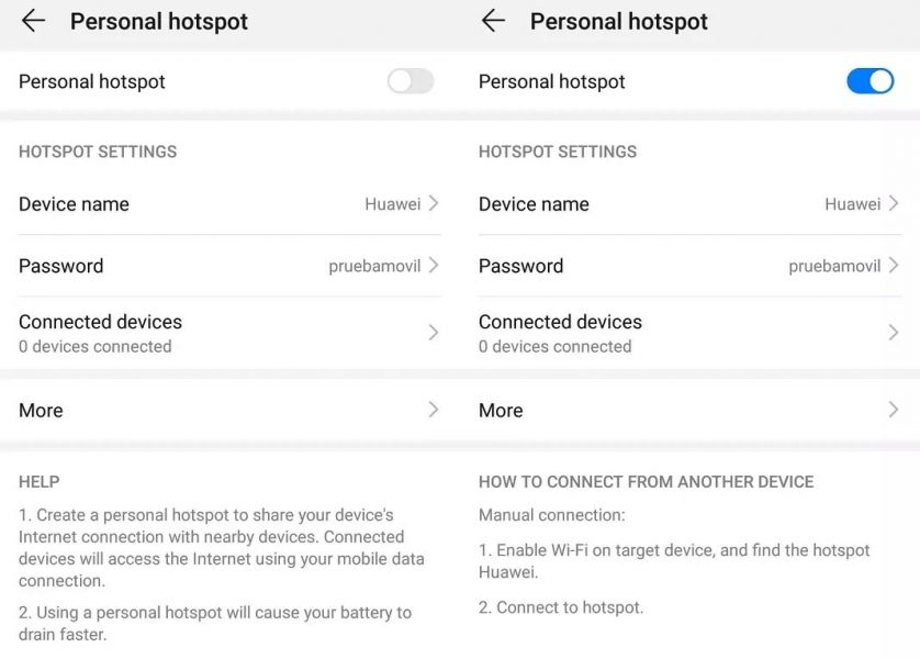 How to create a WiFi hotspot with your smartphone