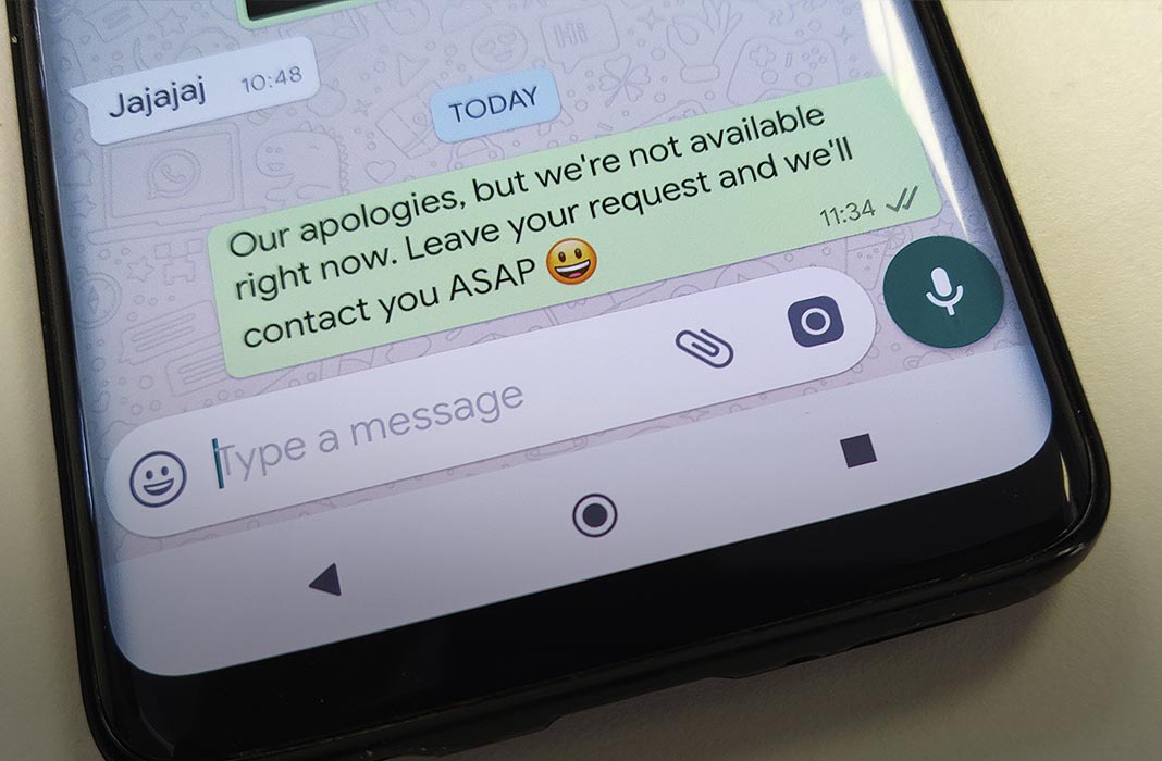 Farewell pronunciation Learning how to set automatic reply in whatsapp ...