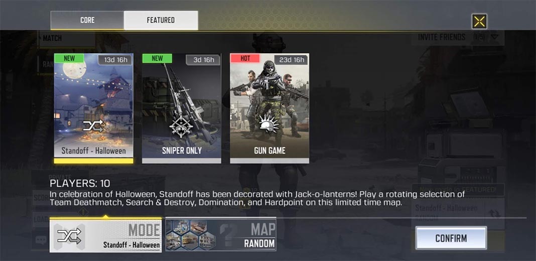 Call of Duty Mobile Halloween Game Modes Call of Duty Mobile gets dressed up for Halloween with the latest update