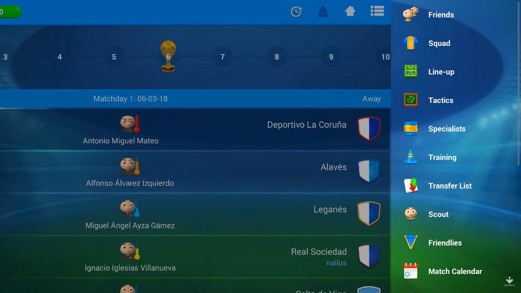 osm screenshot 4 Online Soccer Manager review: take your team all the way to the top