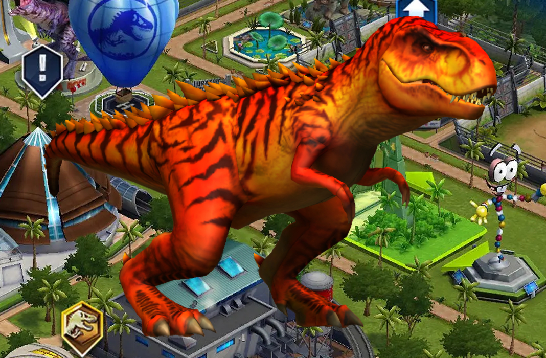 All the dinosaurs found in Jurassic World: The Game